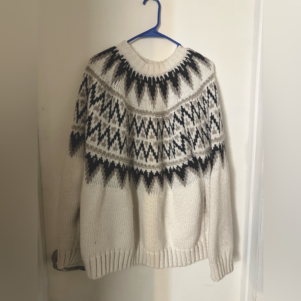 H&M Sweater - Icelandic Pattern